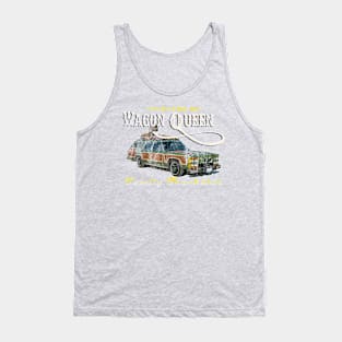 Wagon Queen Family Truckster, distressed Tank Top